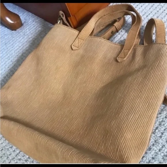 Madewell the transport corduroy suede small crossbody bag purse - Picture 4 of 14